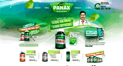 Desktop Screenshot of panax.tv